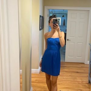 Rebecca Taylor Royal Blue Dress